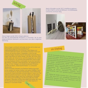 Ausstellung im Dialog in der Alten Wache Kunstsverein Traunstein 2025